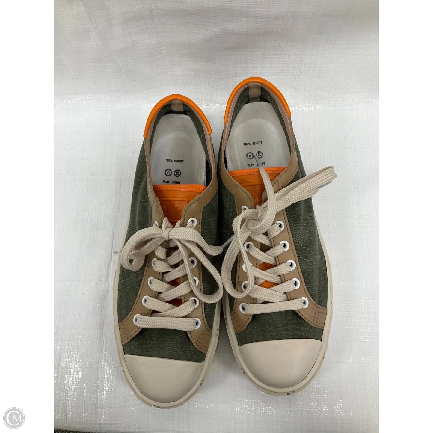 Shoes Sneakers By Cmb In Grey, Size: 8.5