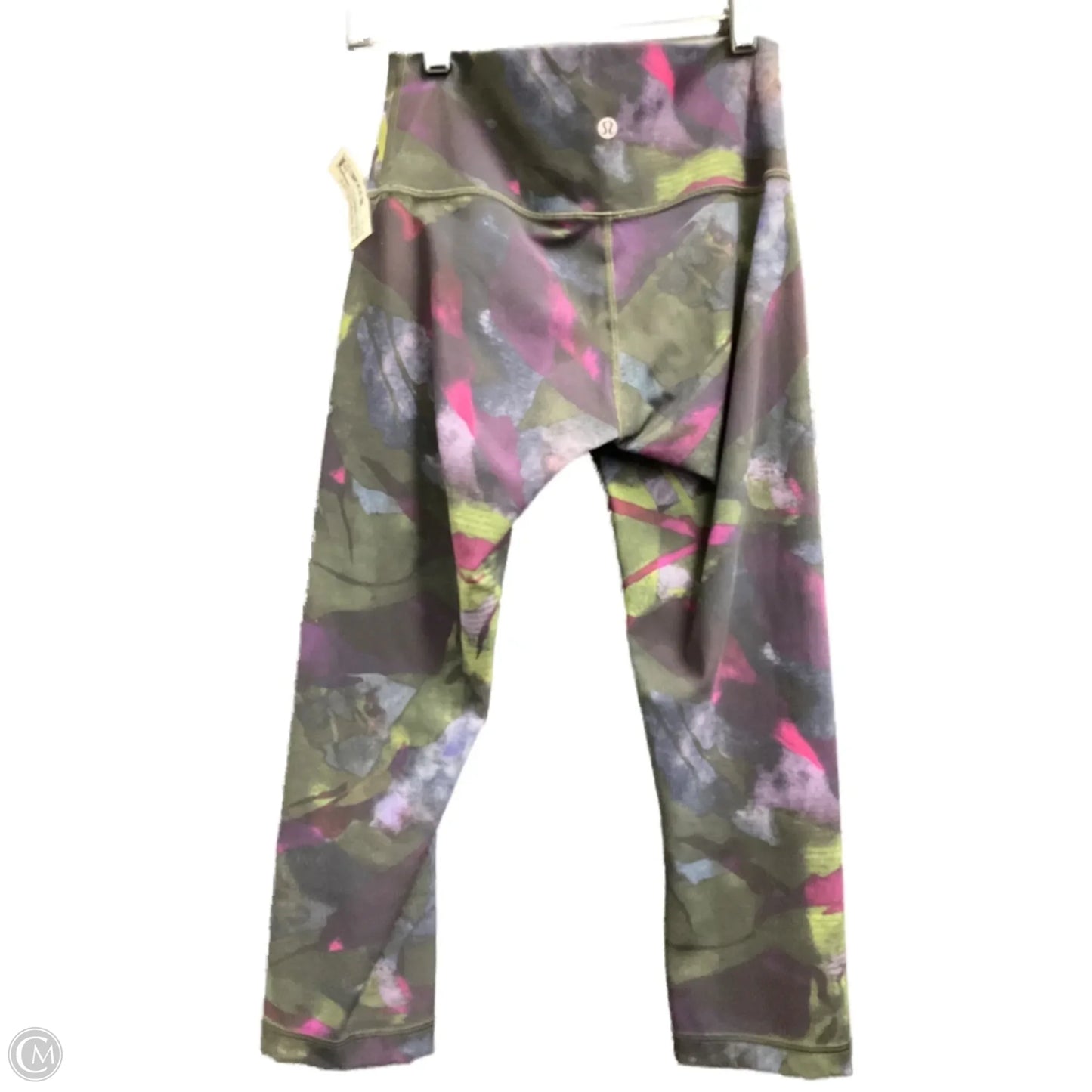 Athletic Capris By Lululemon In Multi-colored, Size: 6