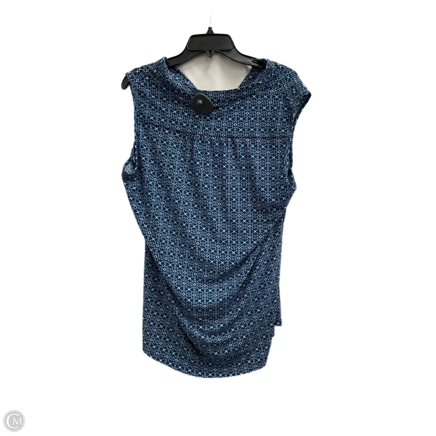 Top Sleeveless By Westport In Blue, Size: 1x