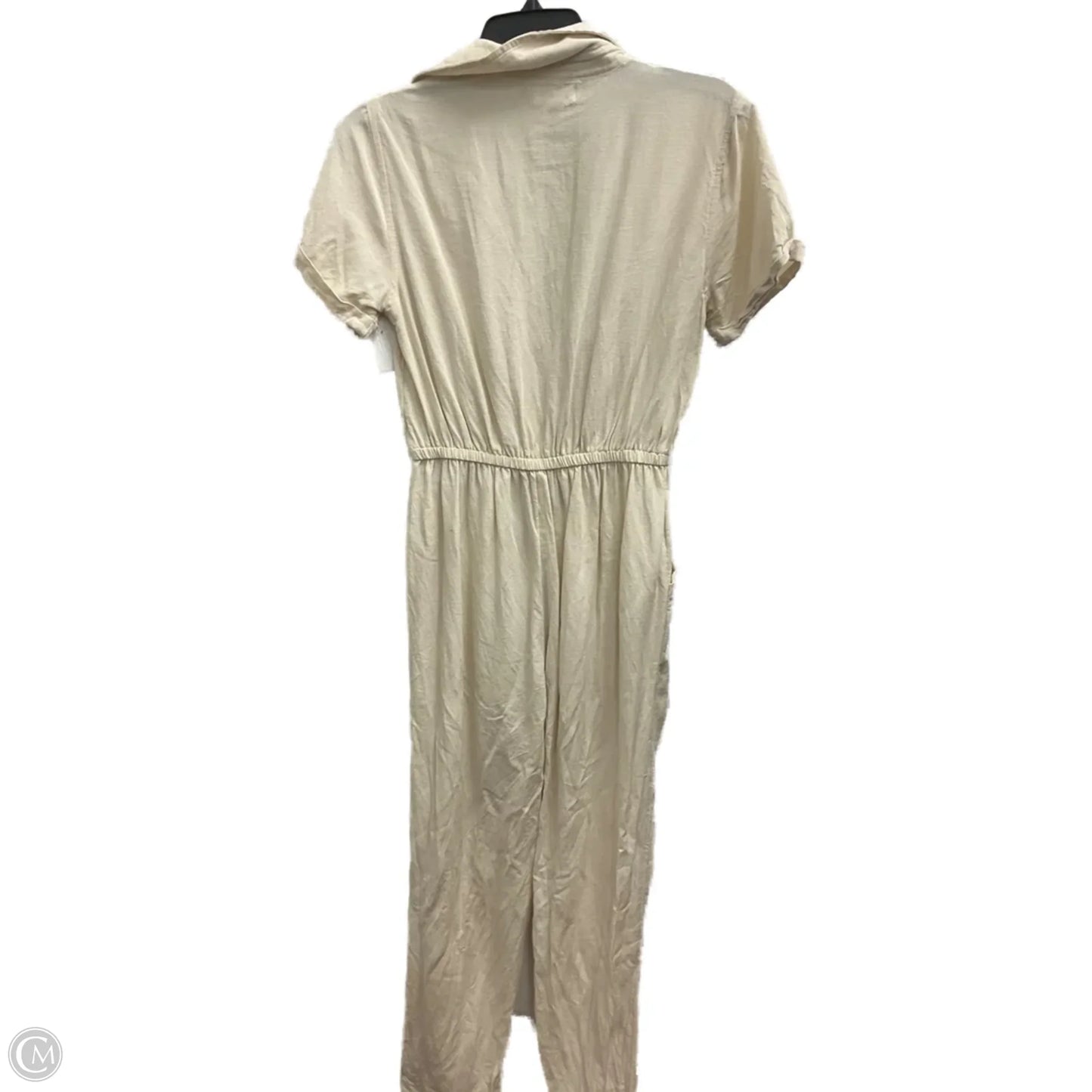 Jumpsuit By Japna In Cream, Size: S