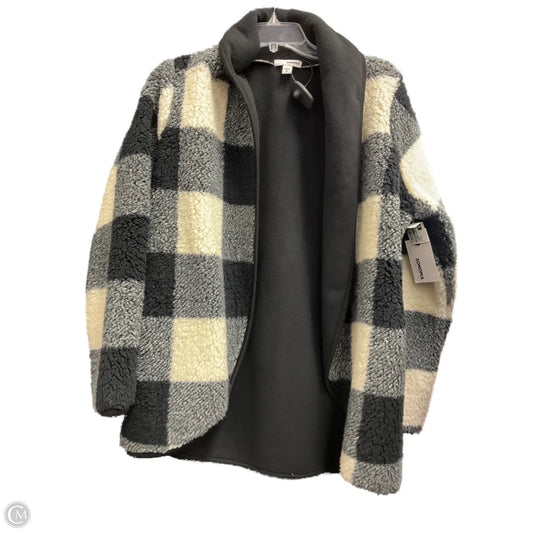 Jacket Fleece By Sonoma In Black & White, Size: M