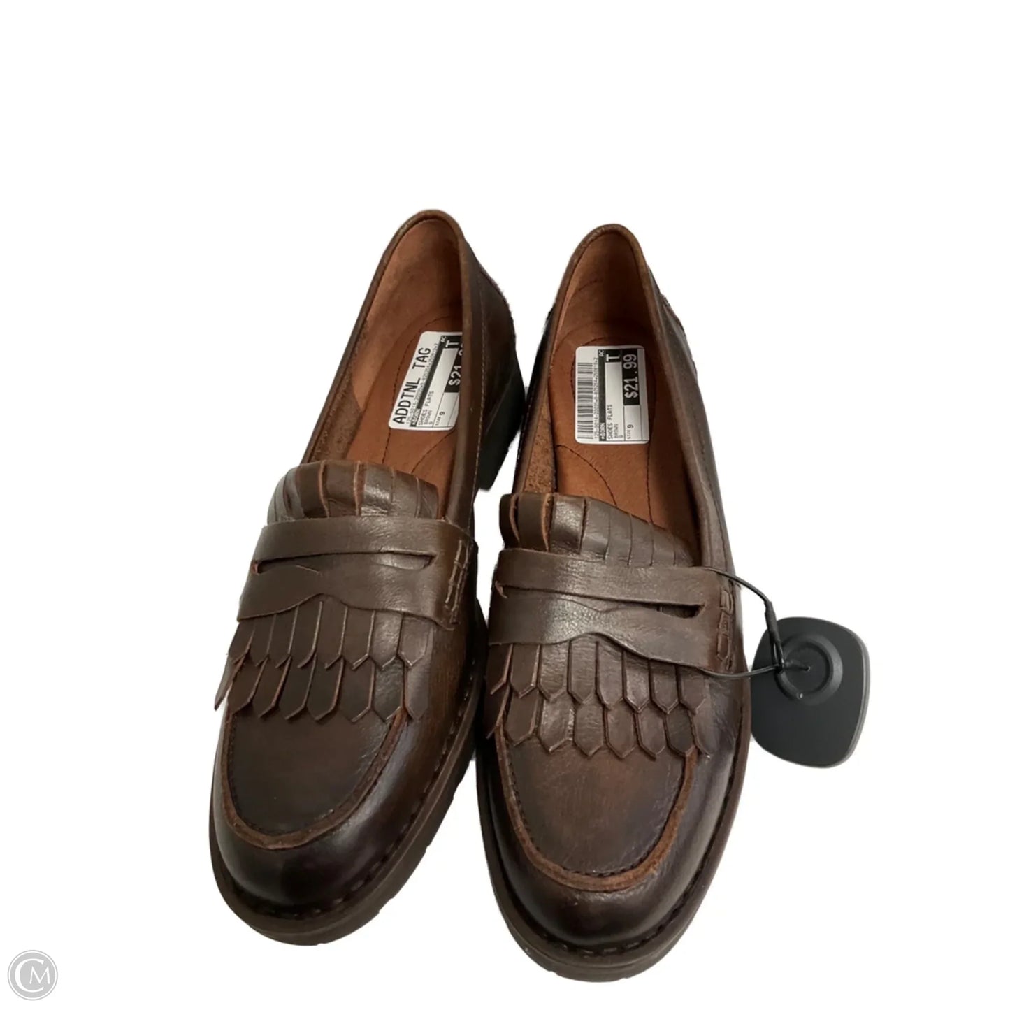 Shoes Flats By Born In Brown, Size: 9