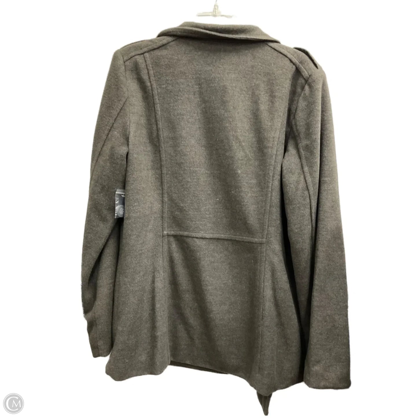 Coat Peacoat By Bongo In Grey, Size: L