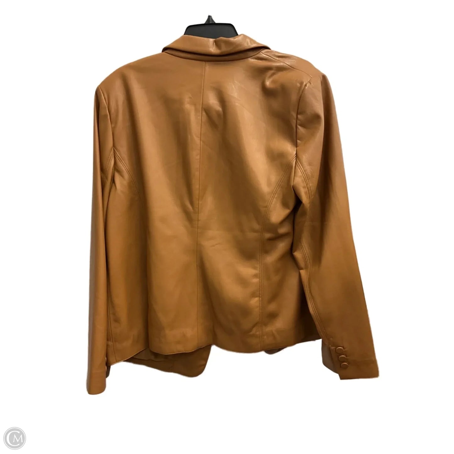 Blazer By Chicos In Tan, Size: Xl