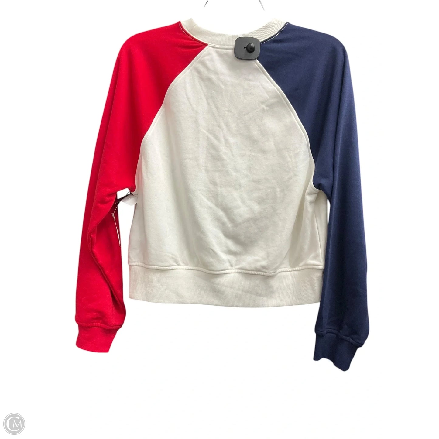 Top Long Sleeve By Old Navy In Blue & Red & White, Size: Xs