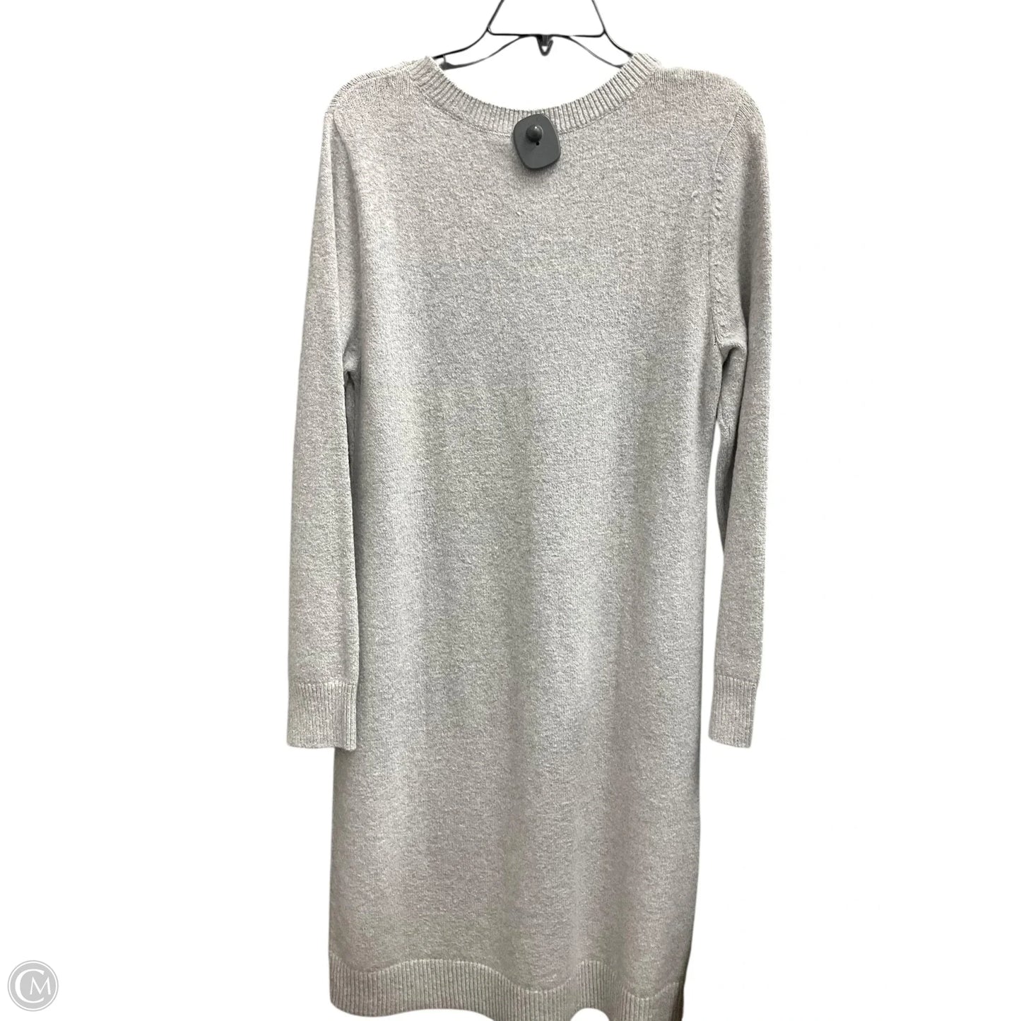 Dress Sweater By Talbots In Grey, Size: M