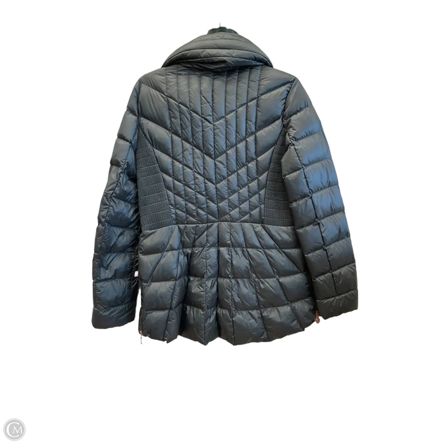 Jacket Puffer & Quilted By Bernardo In Green, Size: L