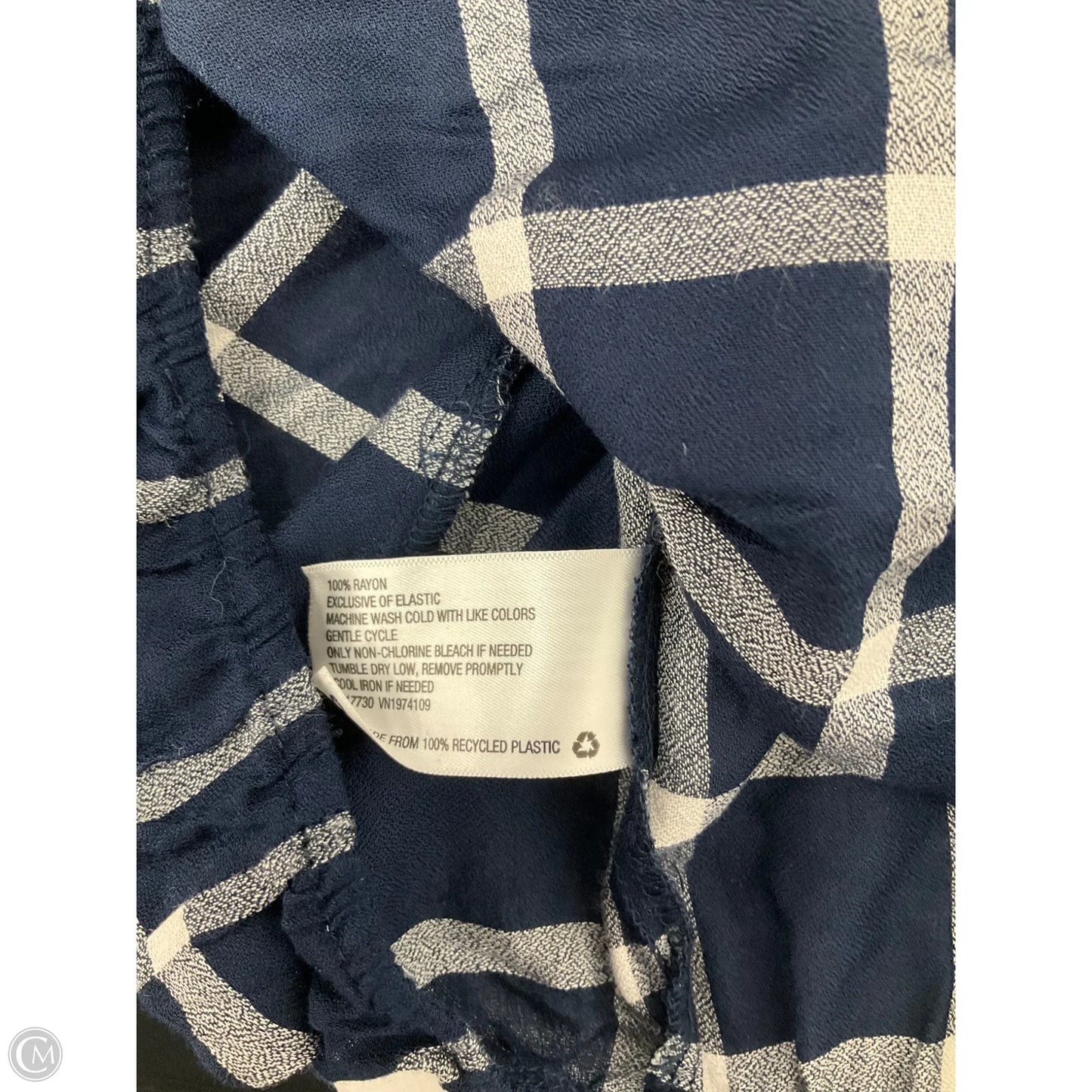 Top Sleeveless By Universal Thread In Navy, Size: S