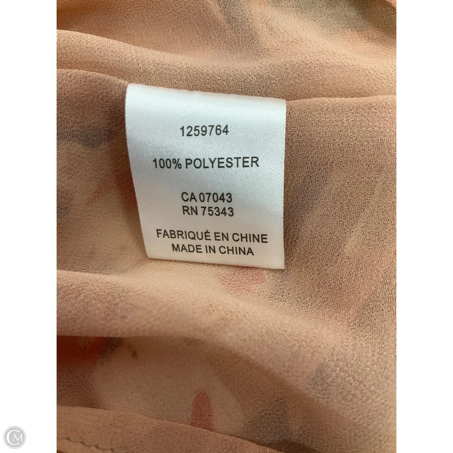 Top Short Sleeve By Joie In Multi-colored, Size: L