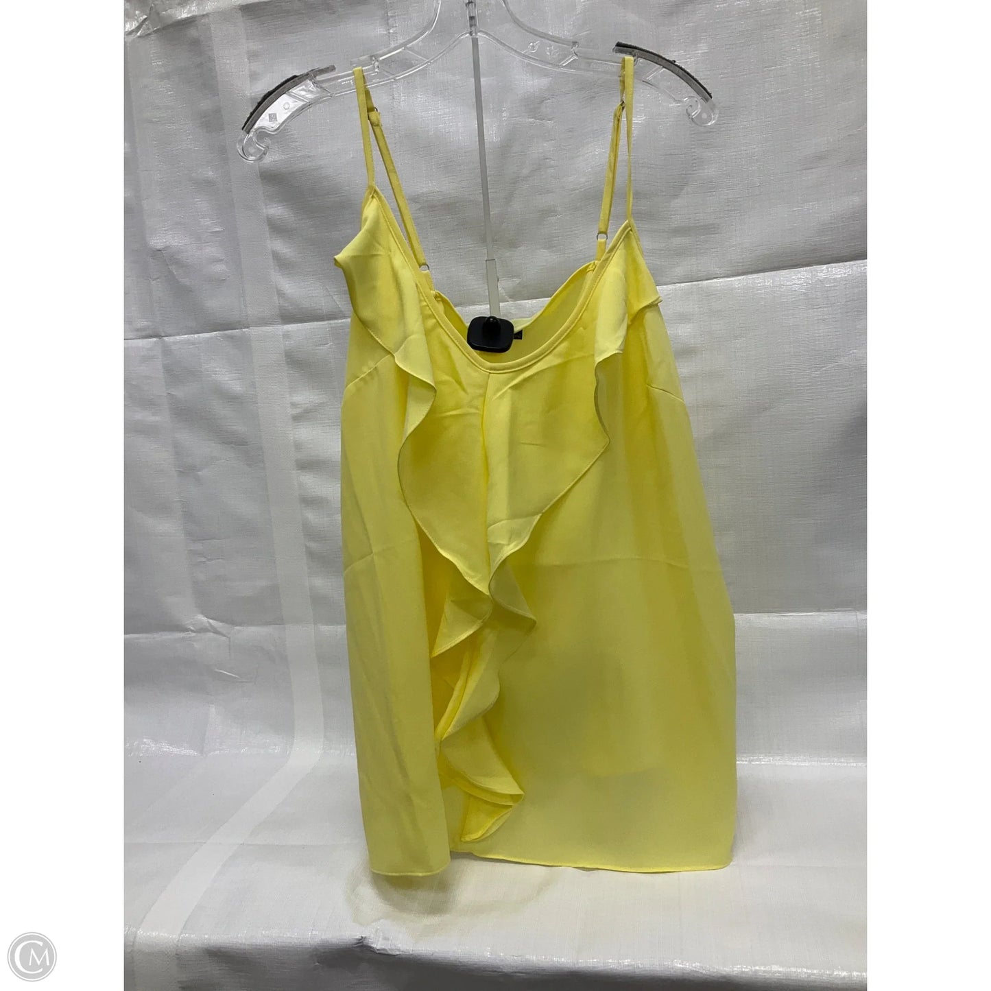 Top Sleeveless By City Chic In Yellow, Size: Xl