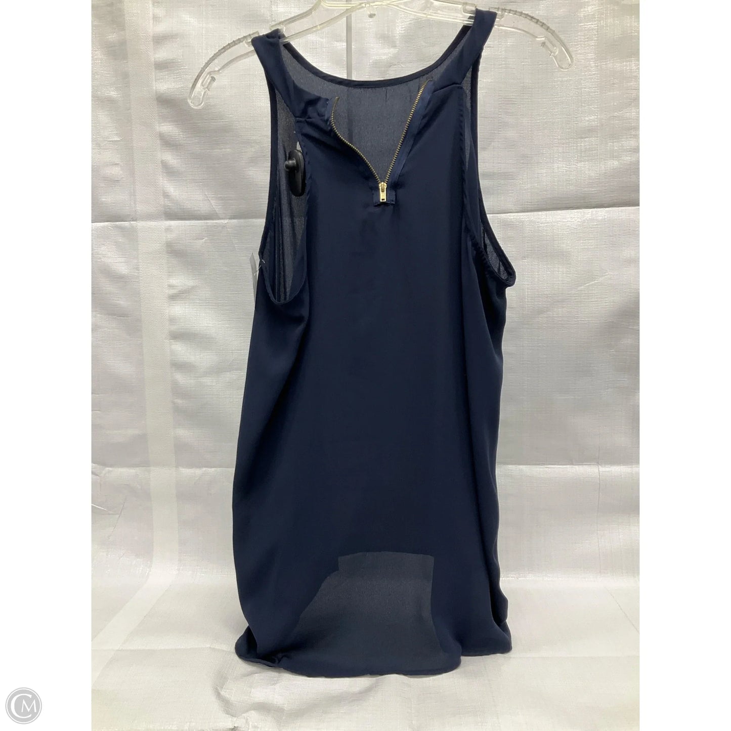 Top Sleeveless By Pink Rose In Navy, Size: L