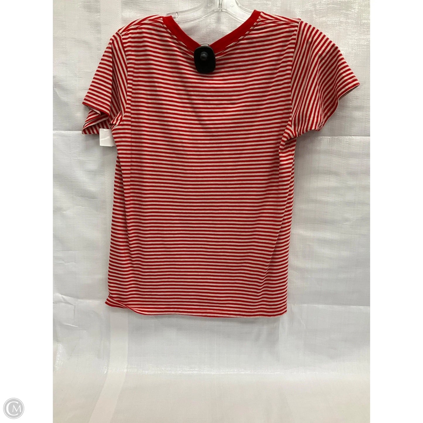 Top Short Sleeve By J. Crew In Striped Pattern, Size: S