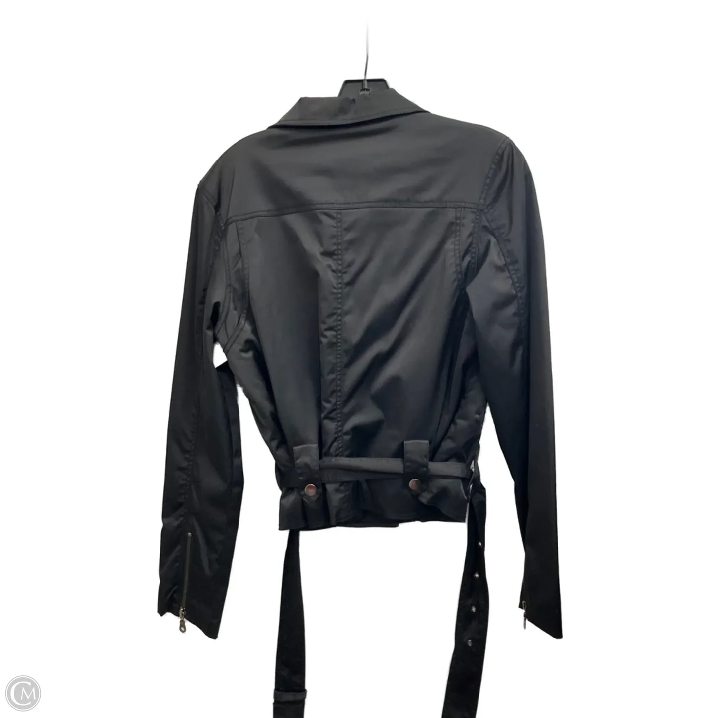 Jacket Moto By Anthropologie In Black, Size: L
