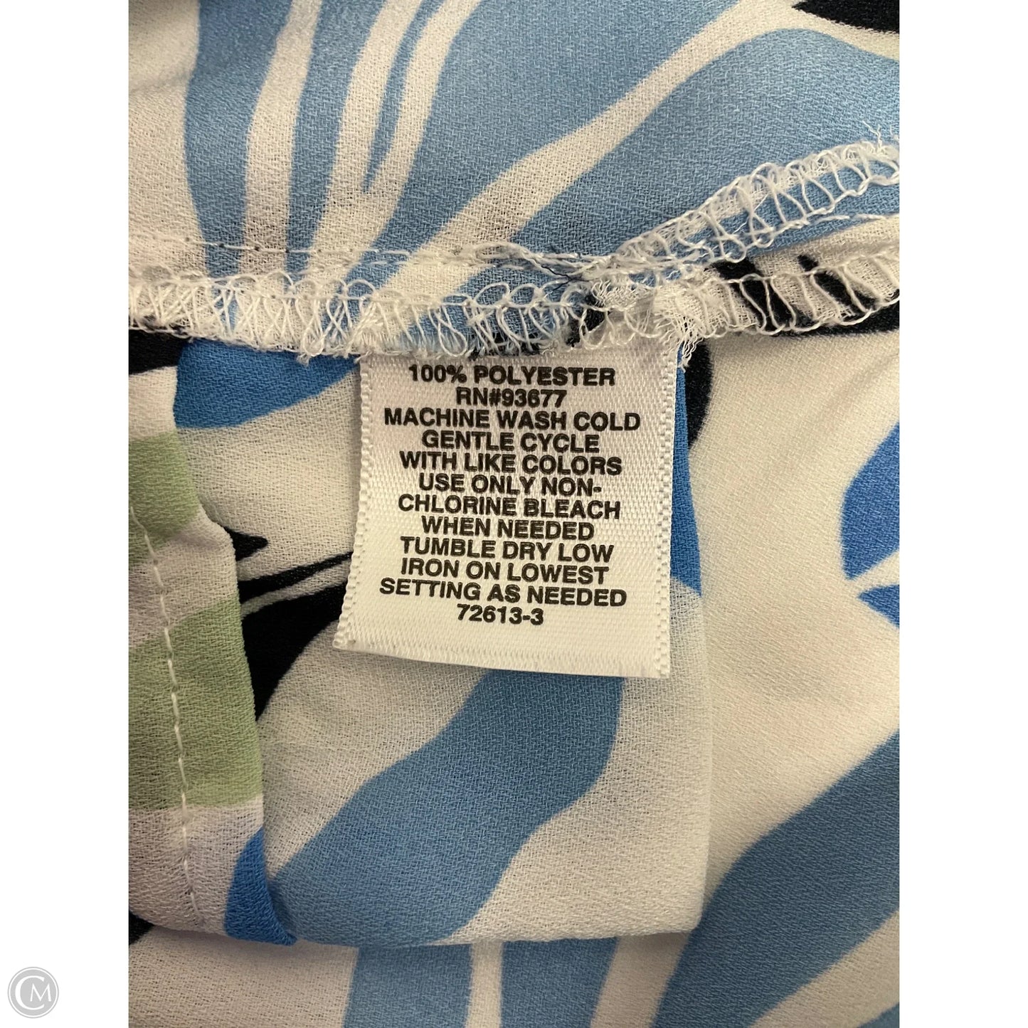 Top Sleeveless By Liz Claiborne In Blue, Size: S