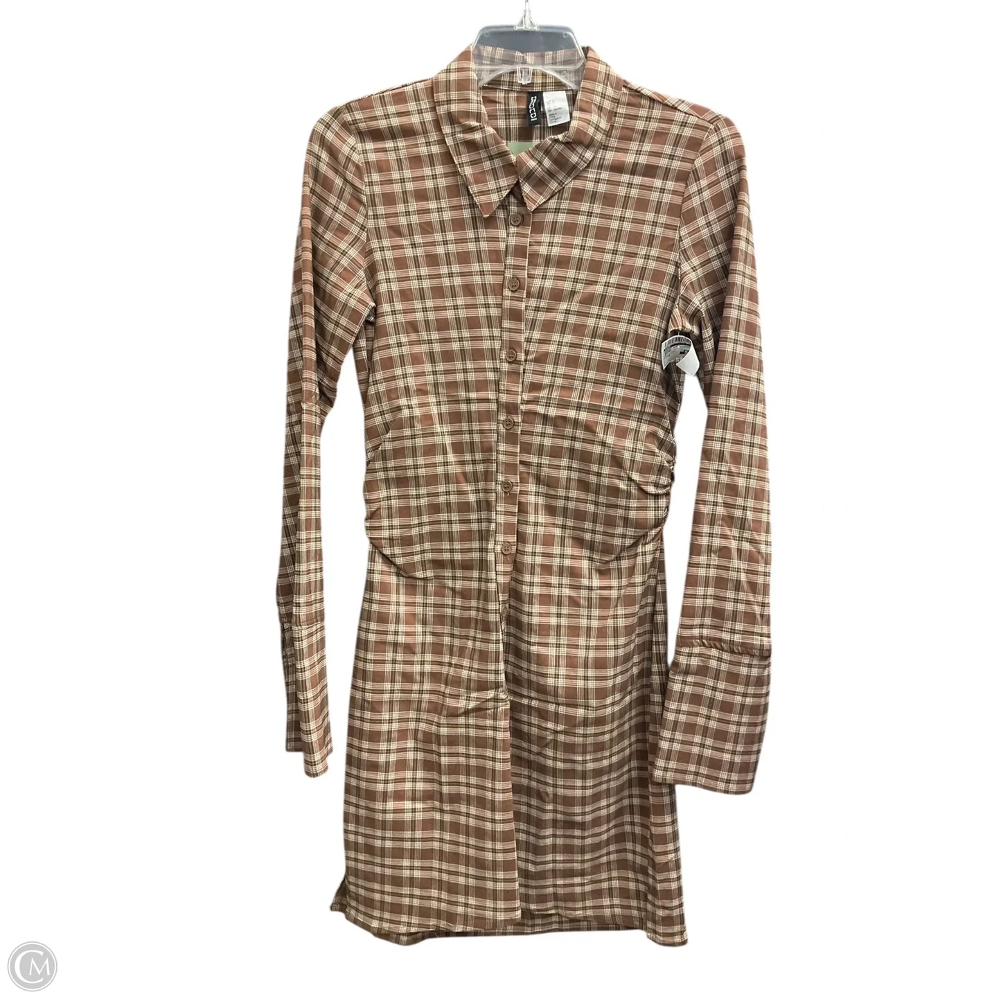 Dress Work By H&m In Brown, Size: S