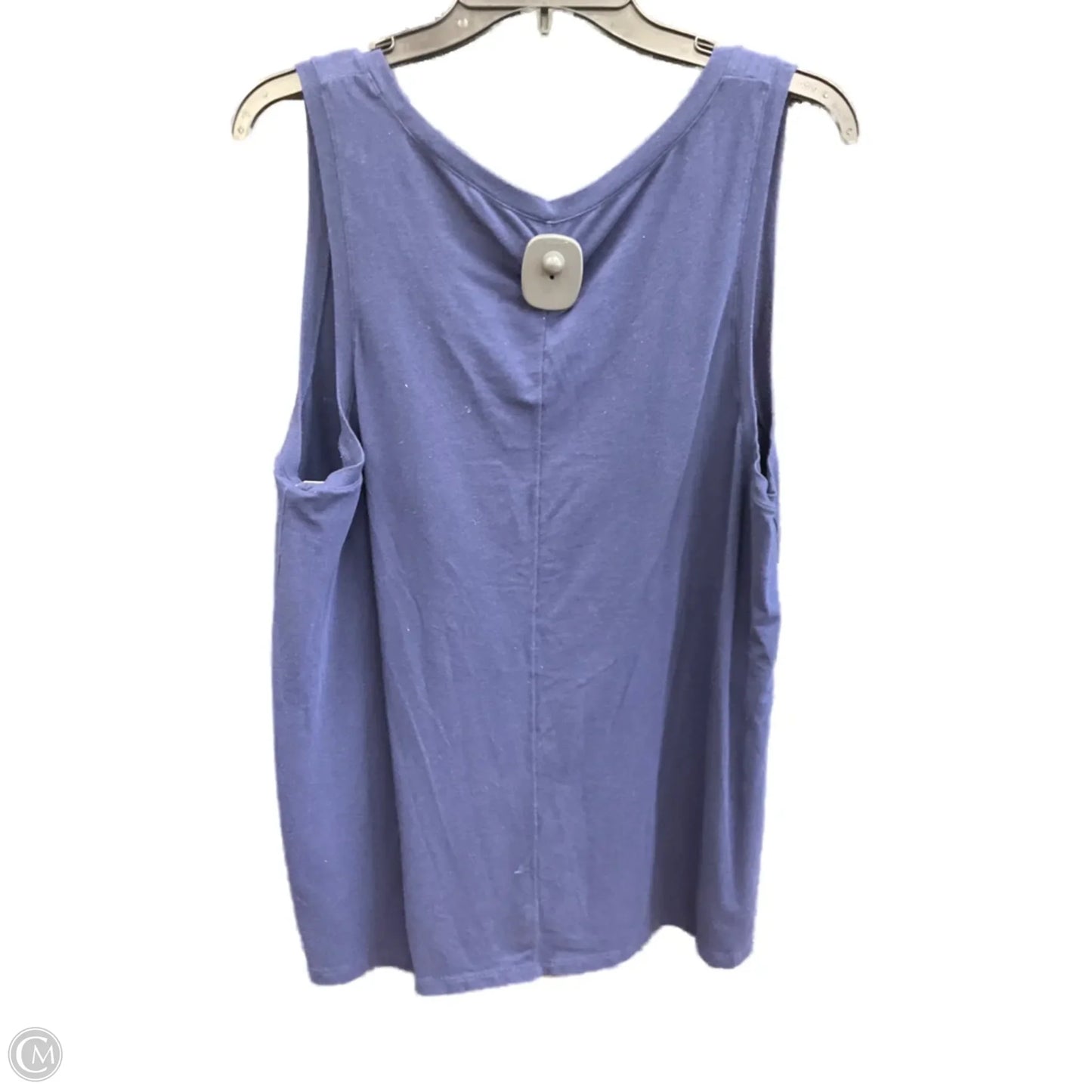 Top Sleeveless Designer By Lilly Pulitzer In Navy, Size: Xl