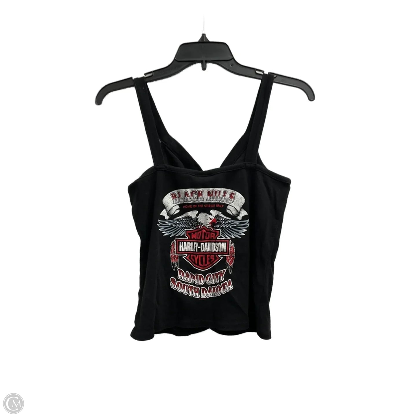 Top Sleeveless By Harley Davidson In Black, Size: L