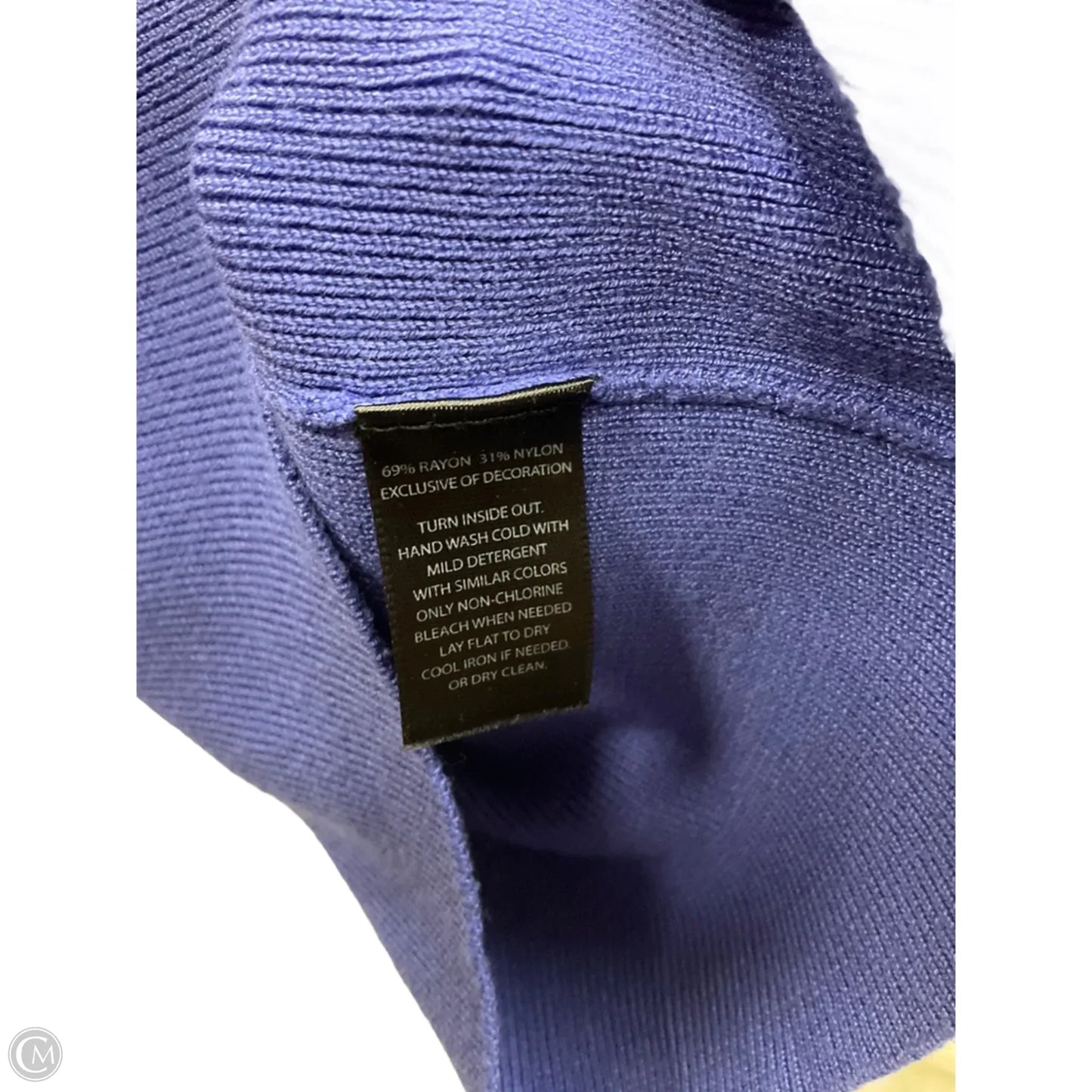 Top Long Sleeve By White House Black Market In Blue, Size: Xs