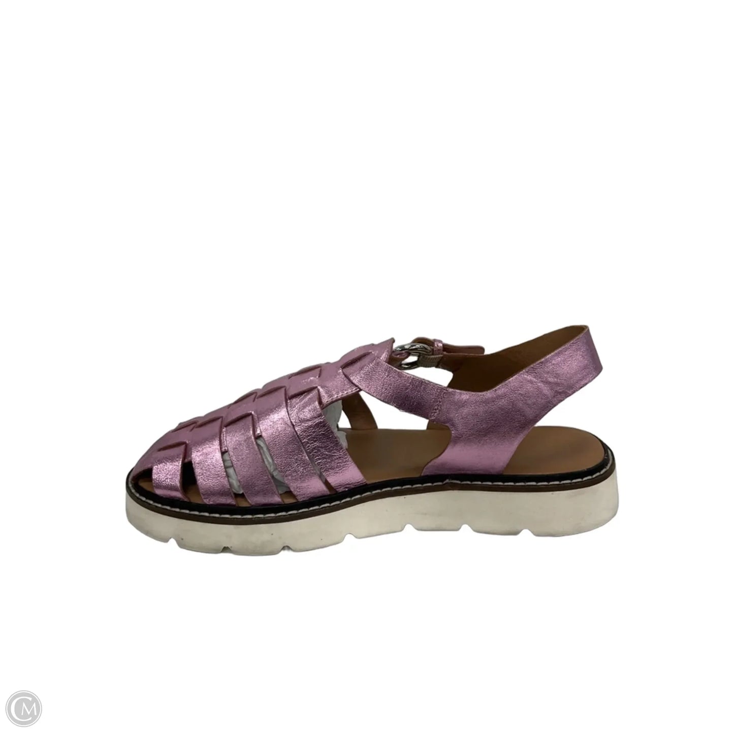 Sandals Flats By Anthropologie In Pink, Size: 10