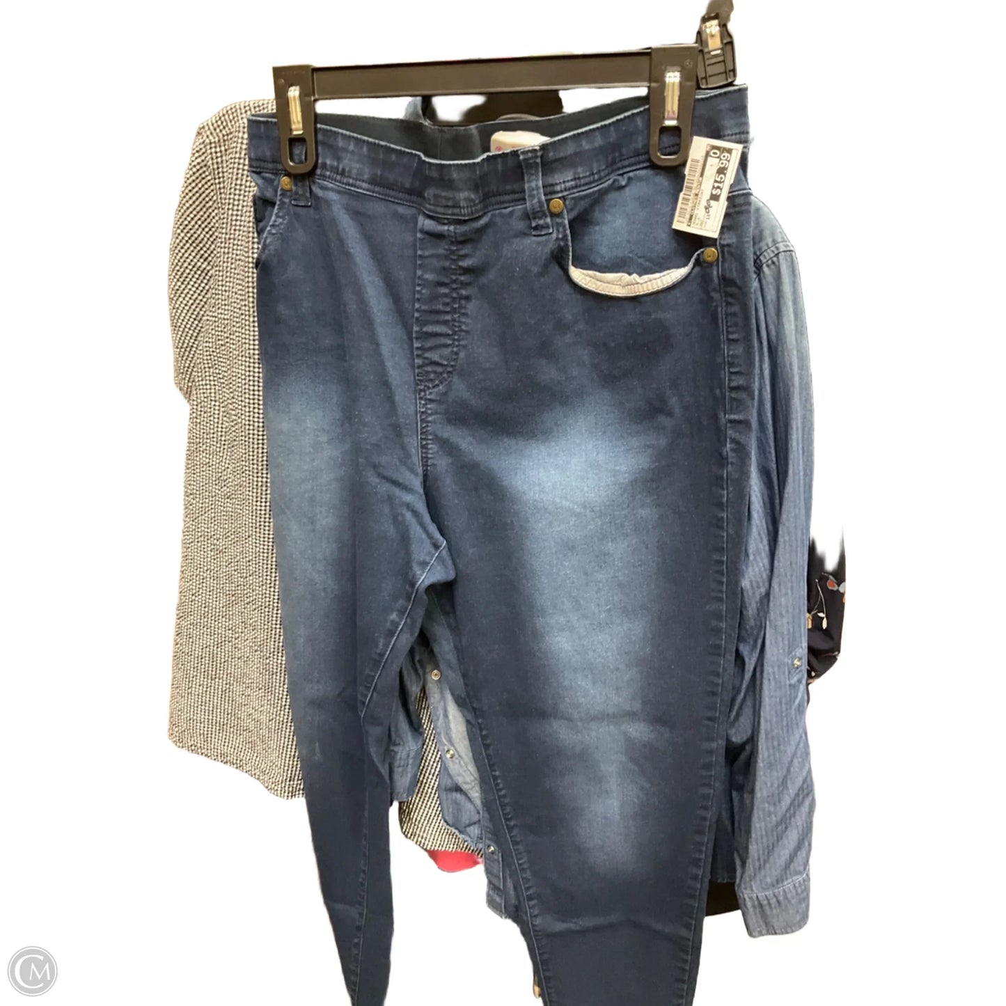 Jeans Straight By Clothes Mentor In Blue, Size: 1x