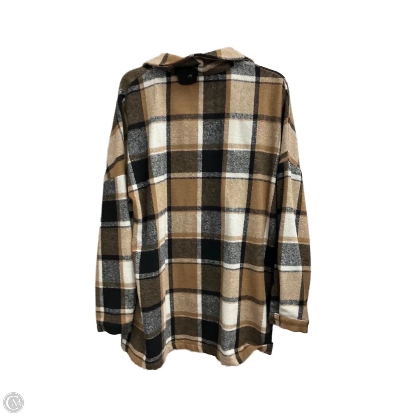 Jacket Other By Clothes Mentor In Plaid Pattern, Size: L