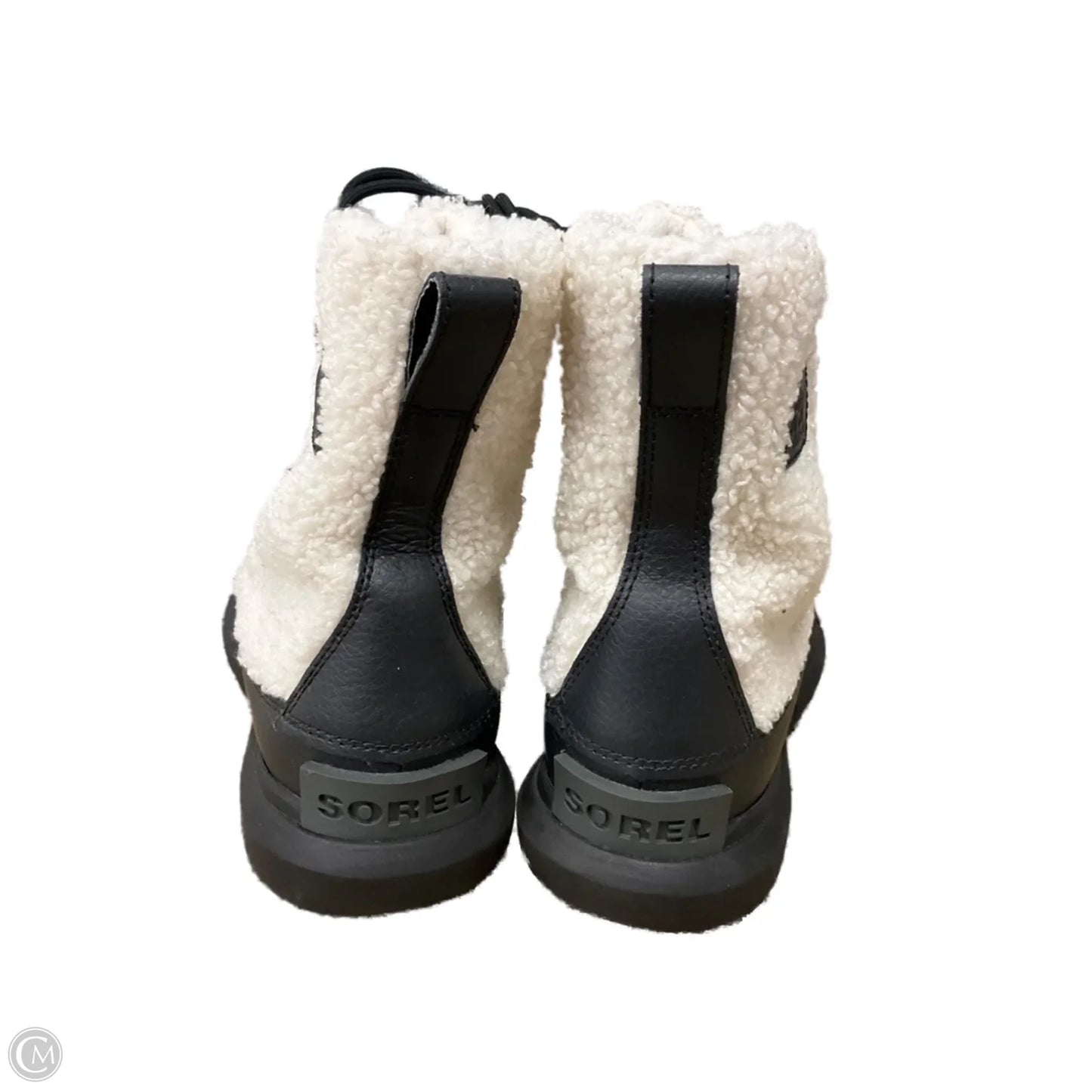 Boots Snow By Sorel In Black & White, Size: 8