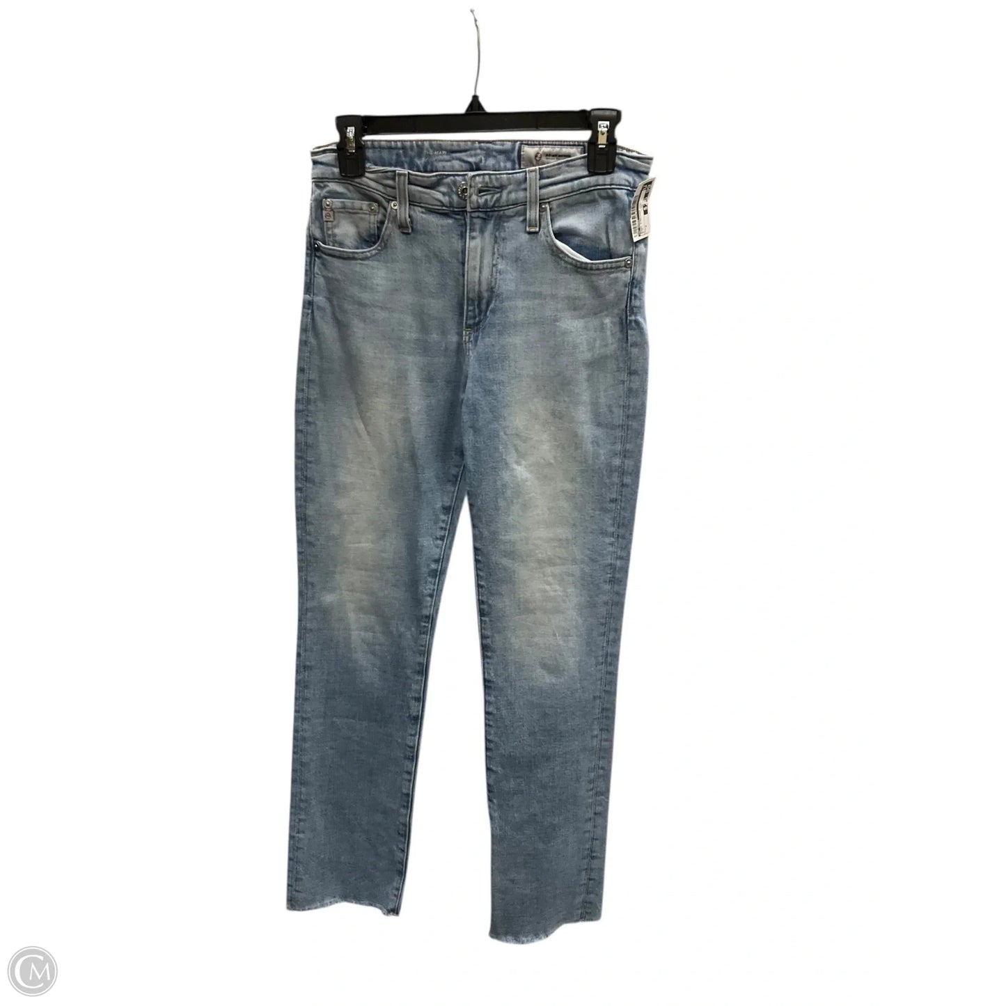 Jeans Straight By Ag Jeans In Blue, Size: 2