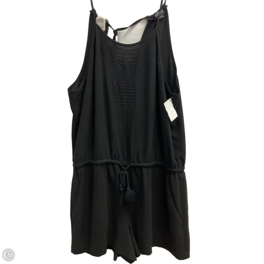 Romper By Loft In Black, Size: S