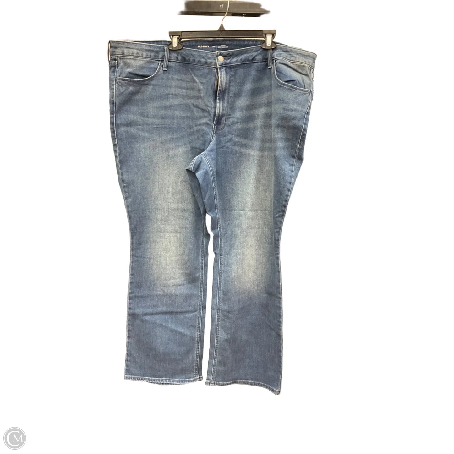 Jeans Straight By Old Navy In Blue Denim, Size: 22