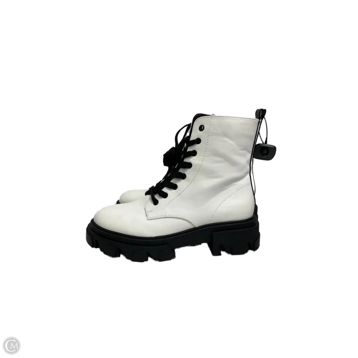 Boots Combat By Nine West In White, Size: 9