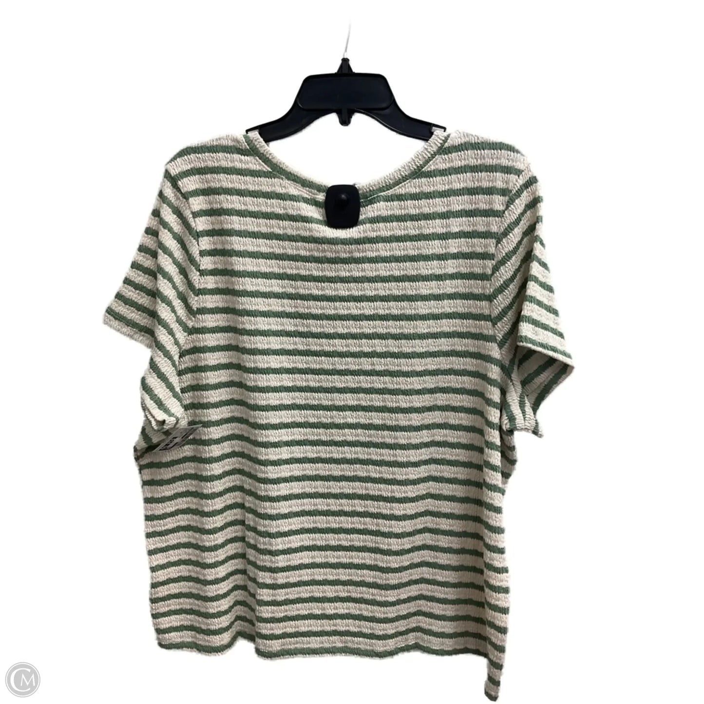 Top Short Sleeve By Torrid In Striped Pattern, Size: 3x