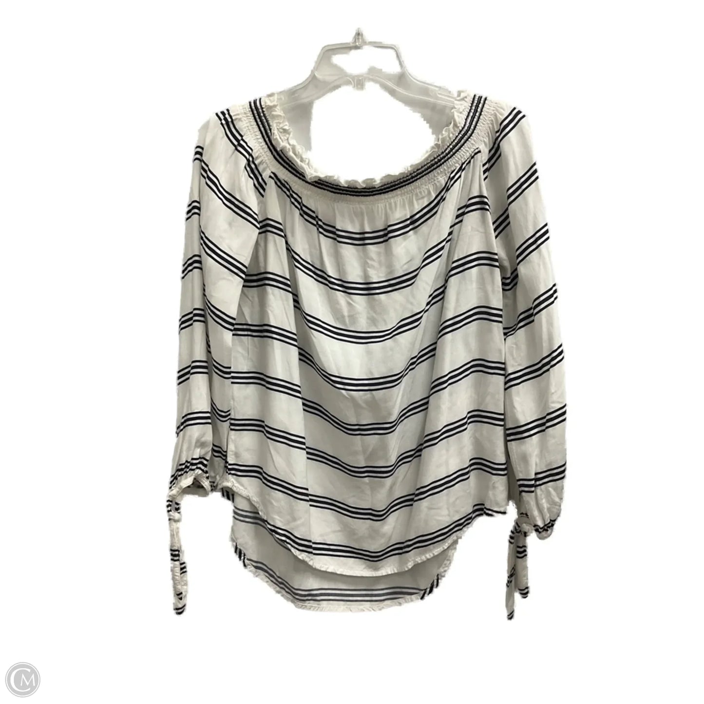 Top Long Sleeve By Beachlunchlounge In Striped Pattern, Size: Sp