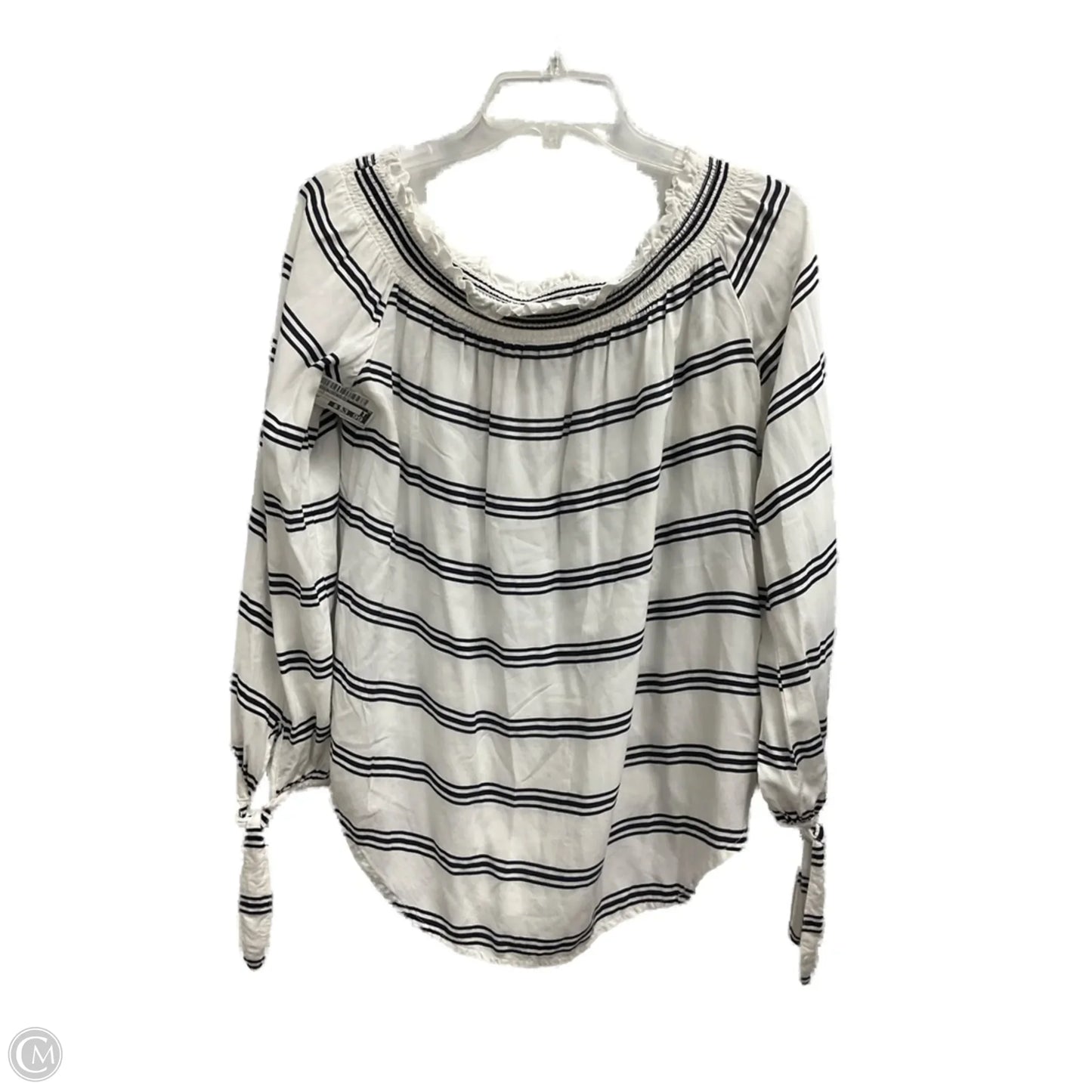 Top Long Sleeve By Beachlunchlounge In Striped Pattern, Size: Sp