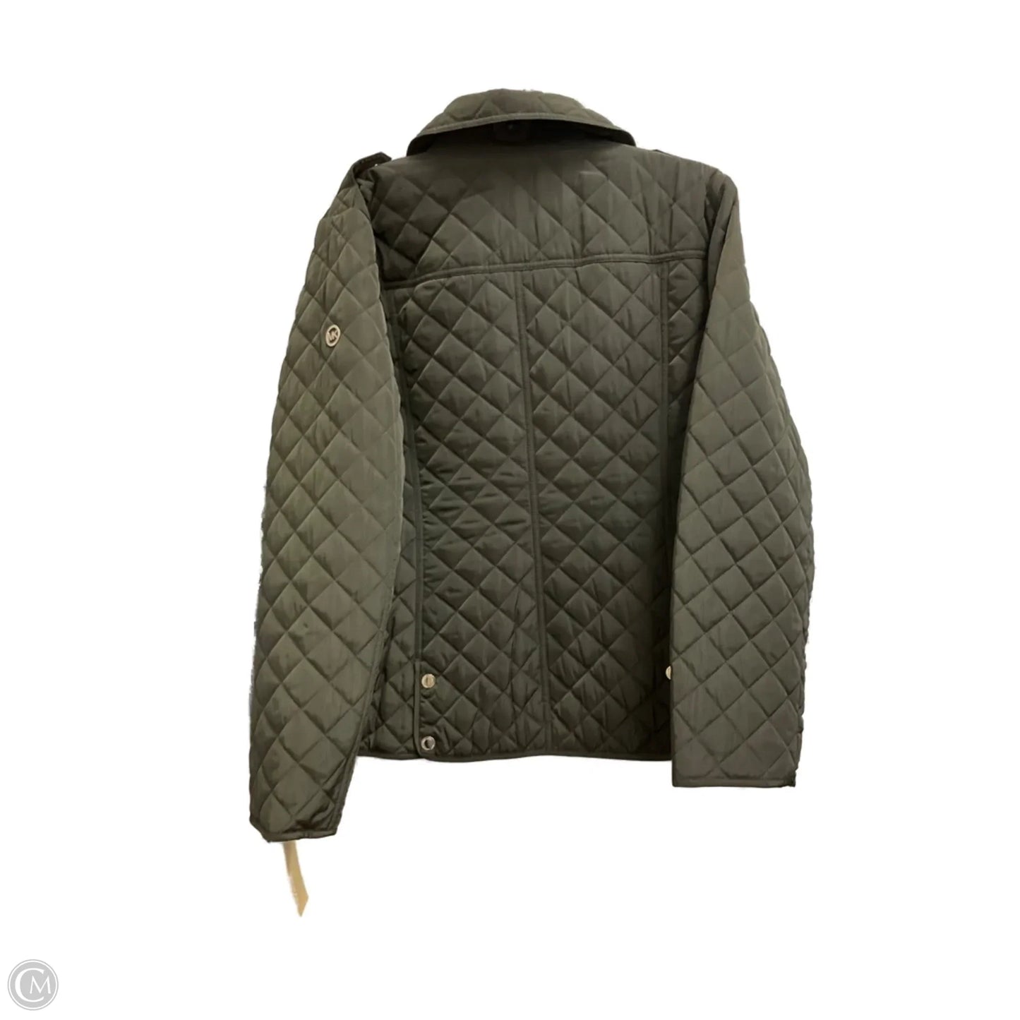 Jacket Puffer & Quilted By Michael By Michael Kors In Green, Size: Xl