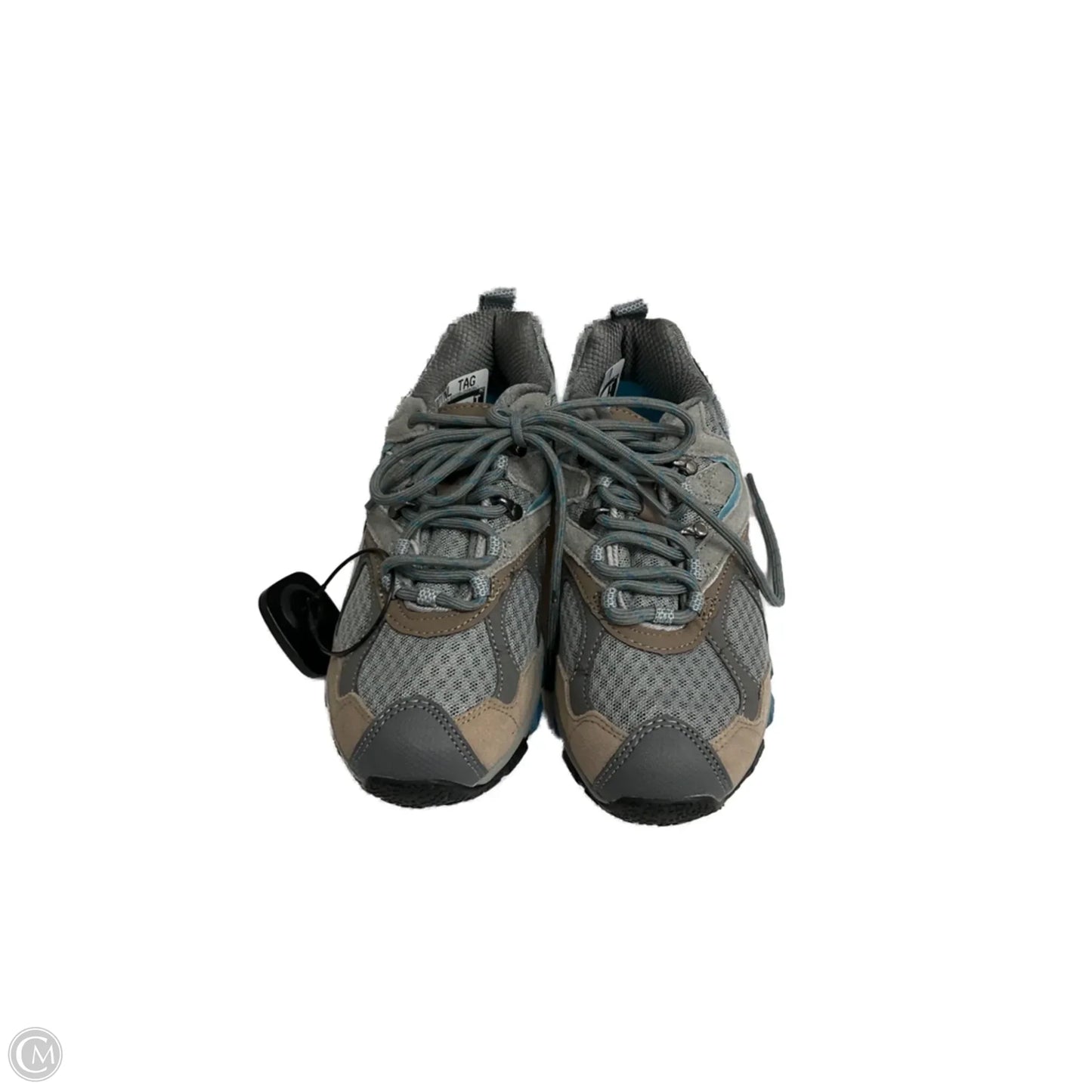 Shoes Athletic By Pacific Trail In Blue & Grey, Size: 7