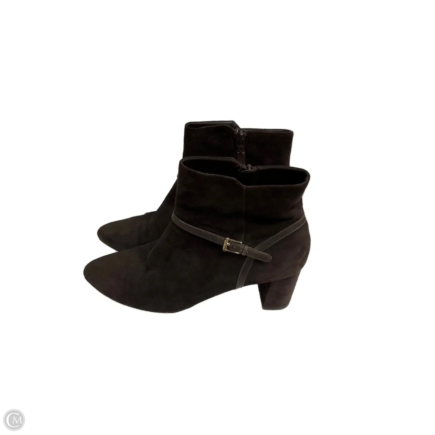 Boots Ankle Heels By Cole-haan In Brown, Size: 9