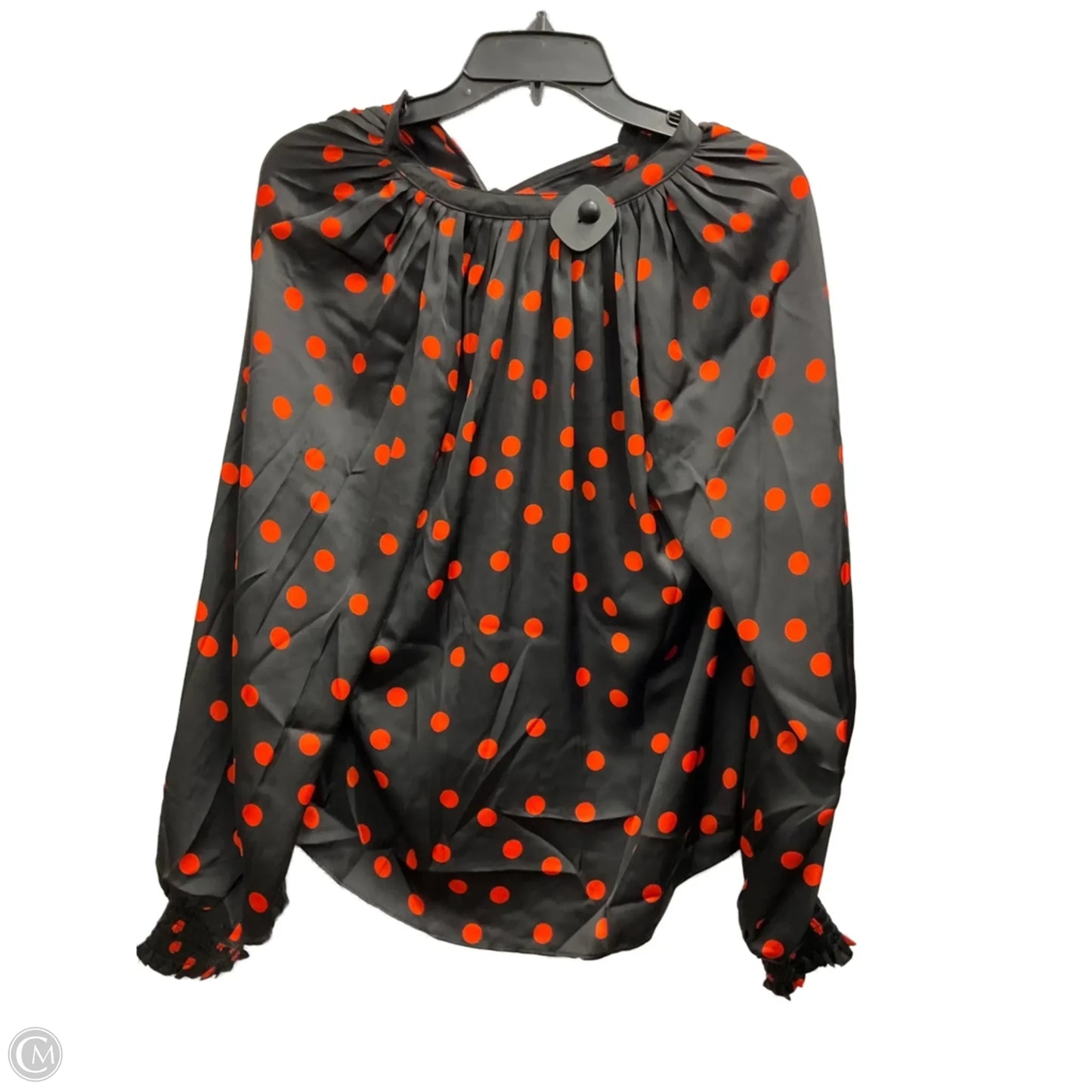 Top Long Sleeve By On 34th In Polkadot Pattern, Size: S