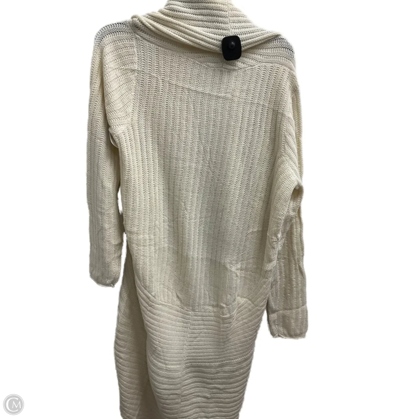Cardigan By Clothes Mentor In Cream, Size: L