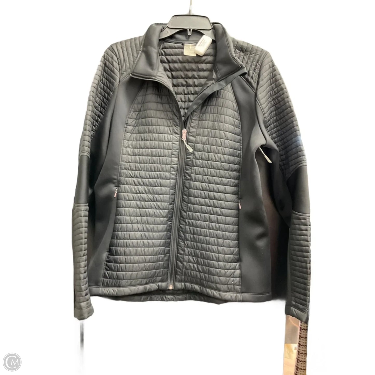 Jacket Moto By Calia In Black, Size: L