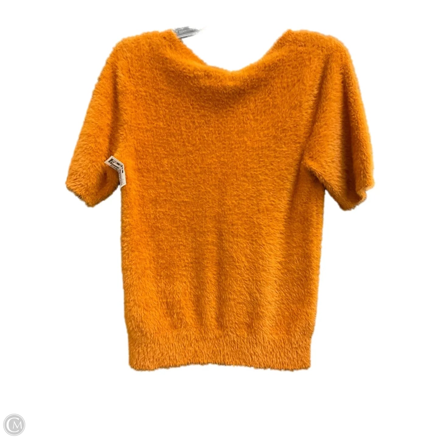 Top Short Sleeve By Maeve In Orange, Size: M