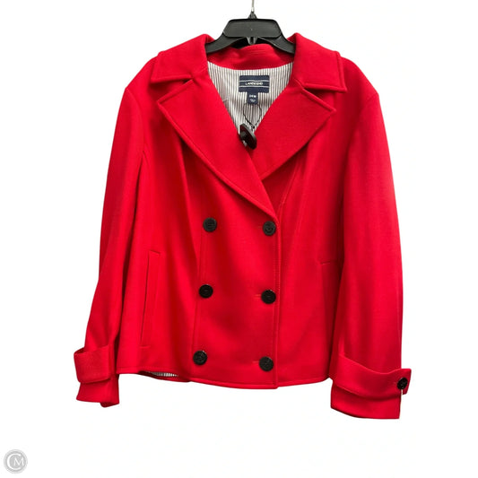 Jacket Other By Lands End In Red, Size: 24