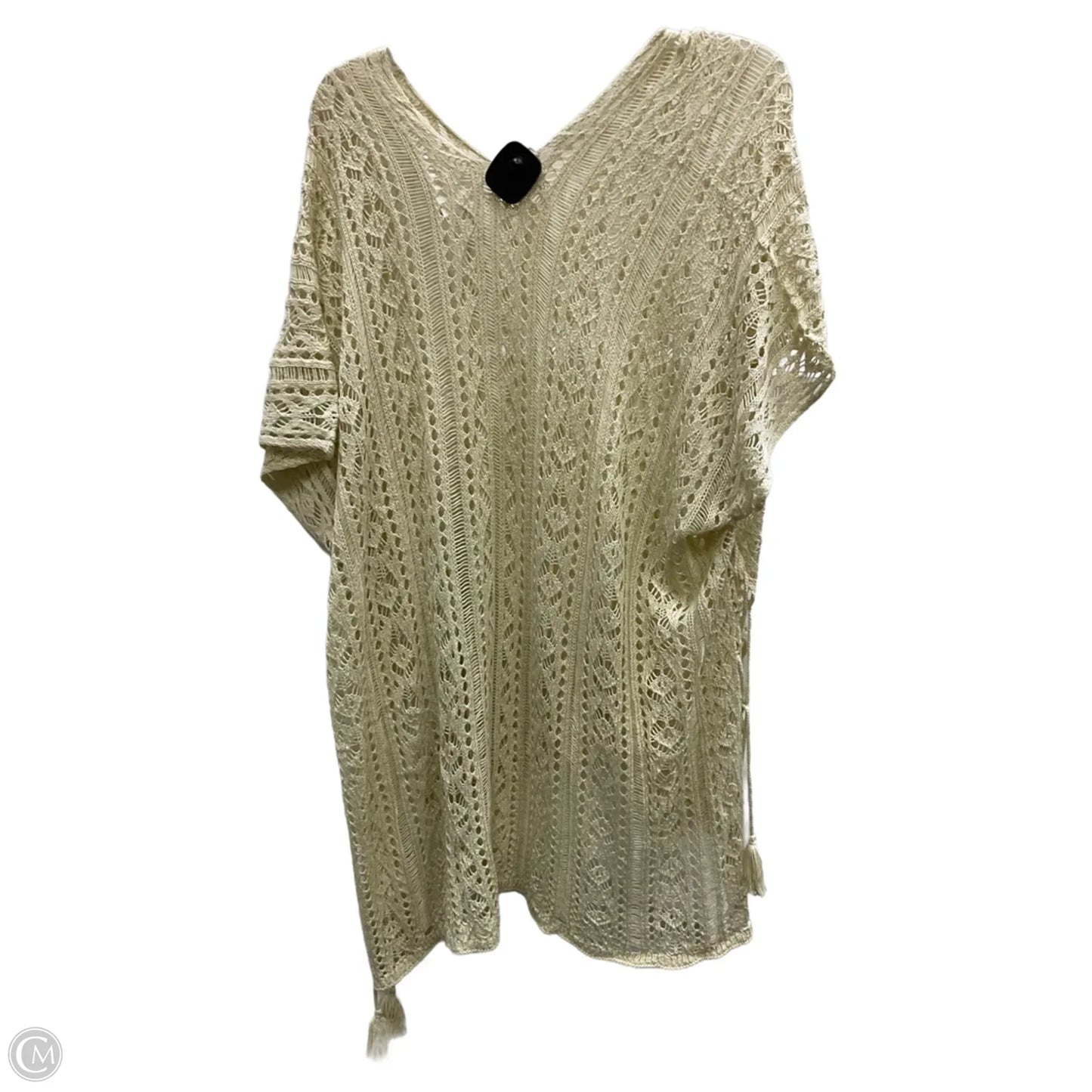 Poncho By Cmf In Cream, Size: Osfm