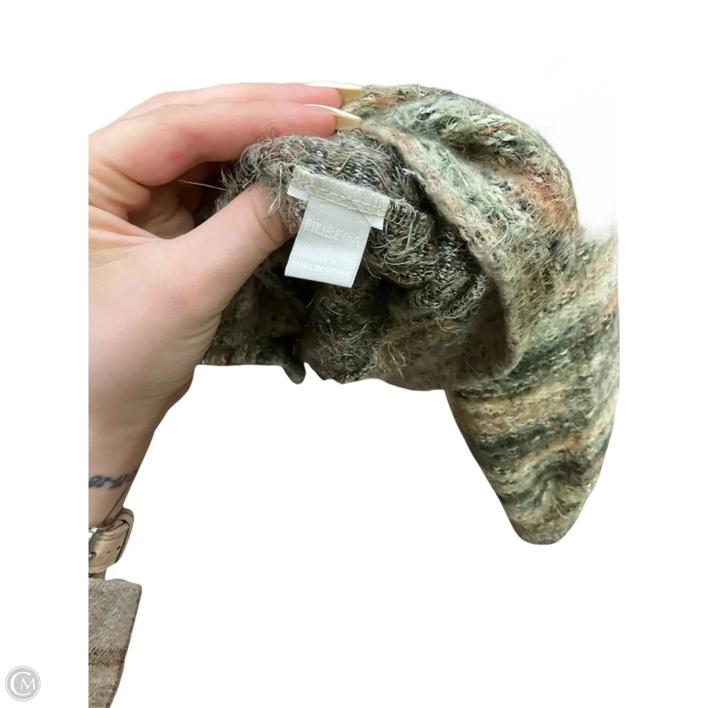 Cardigan By Cme In Green, Size: S