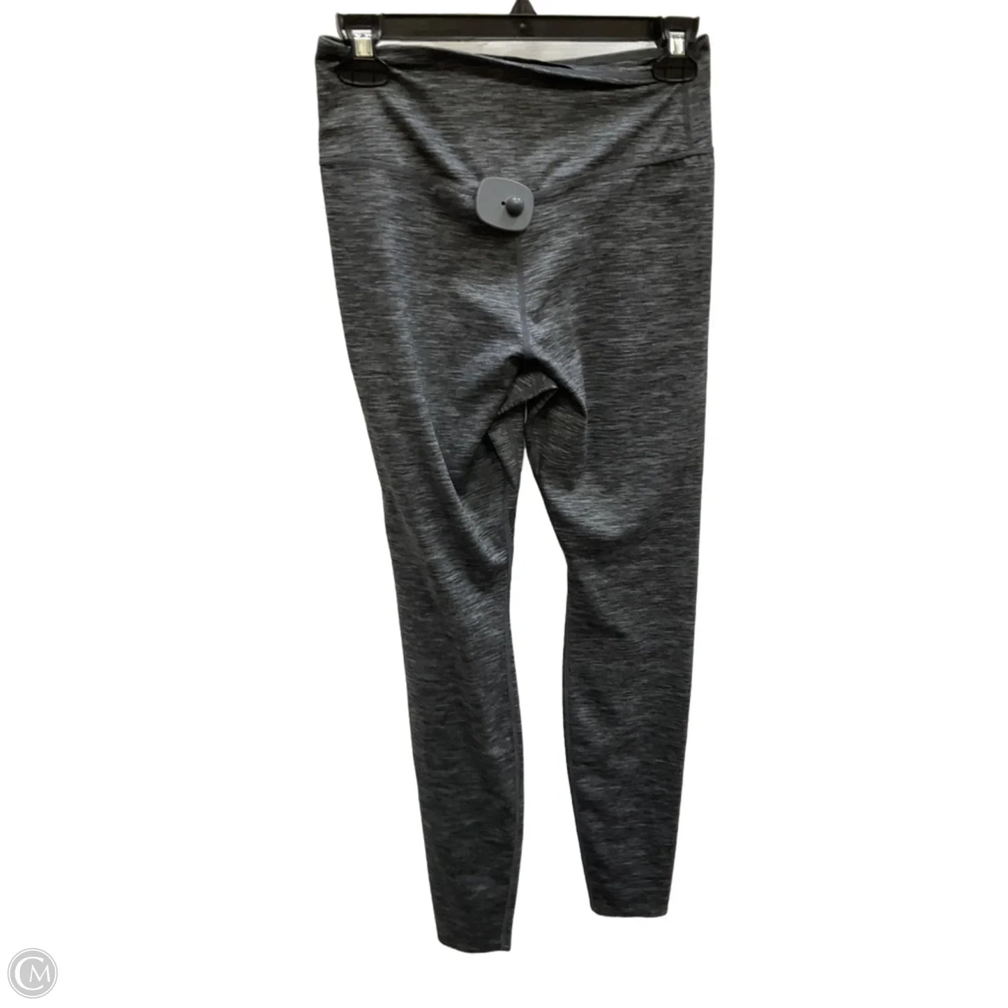 Athletic Leggings By Nike Apparel In Grey, Size: M