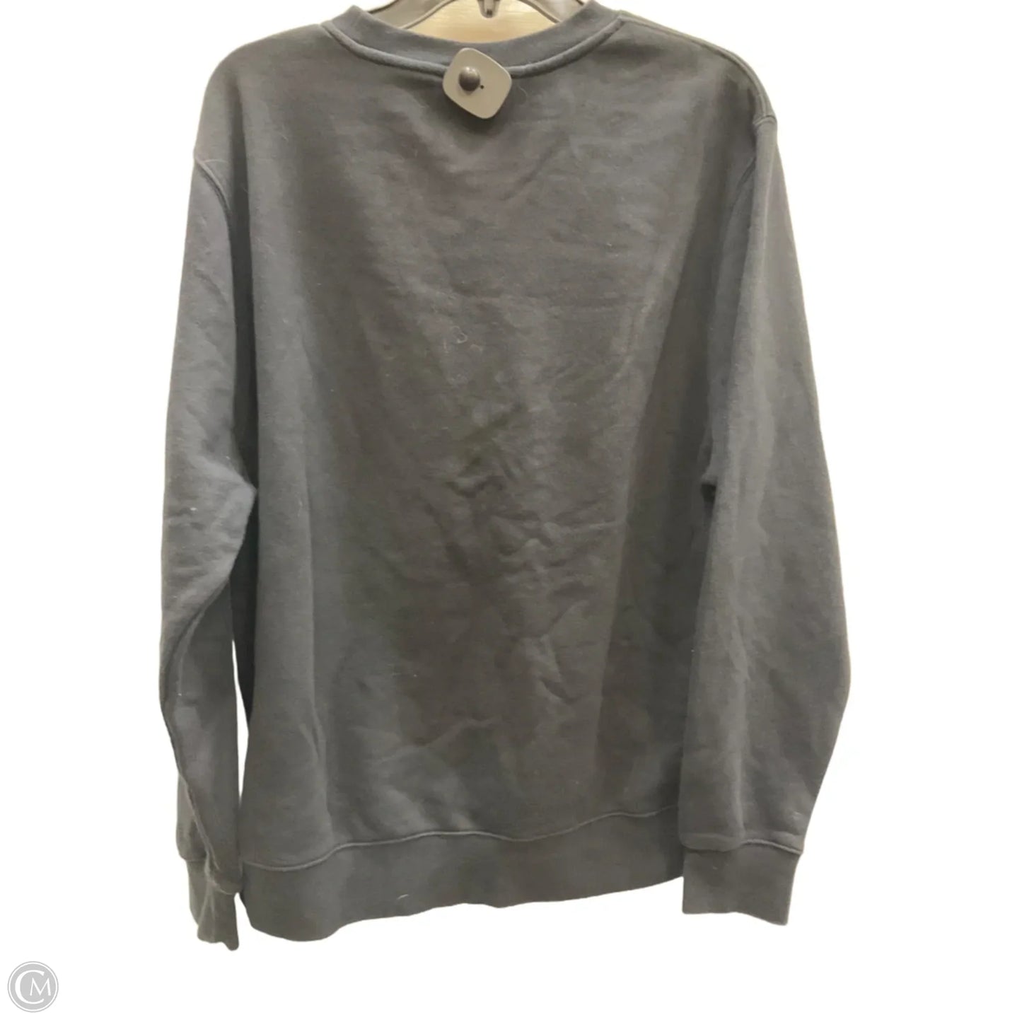 Sweatshirt Crewneck By Nike Apparel In Black, Size: L