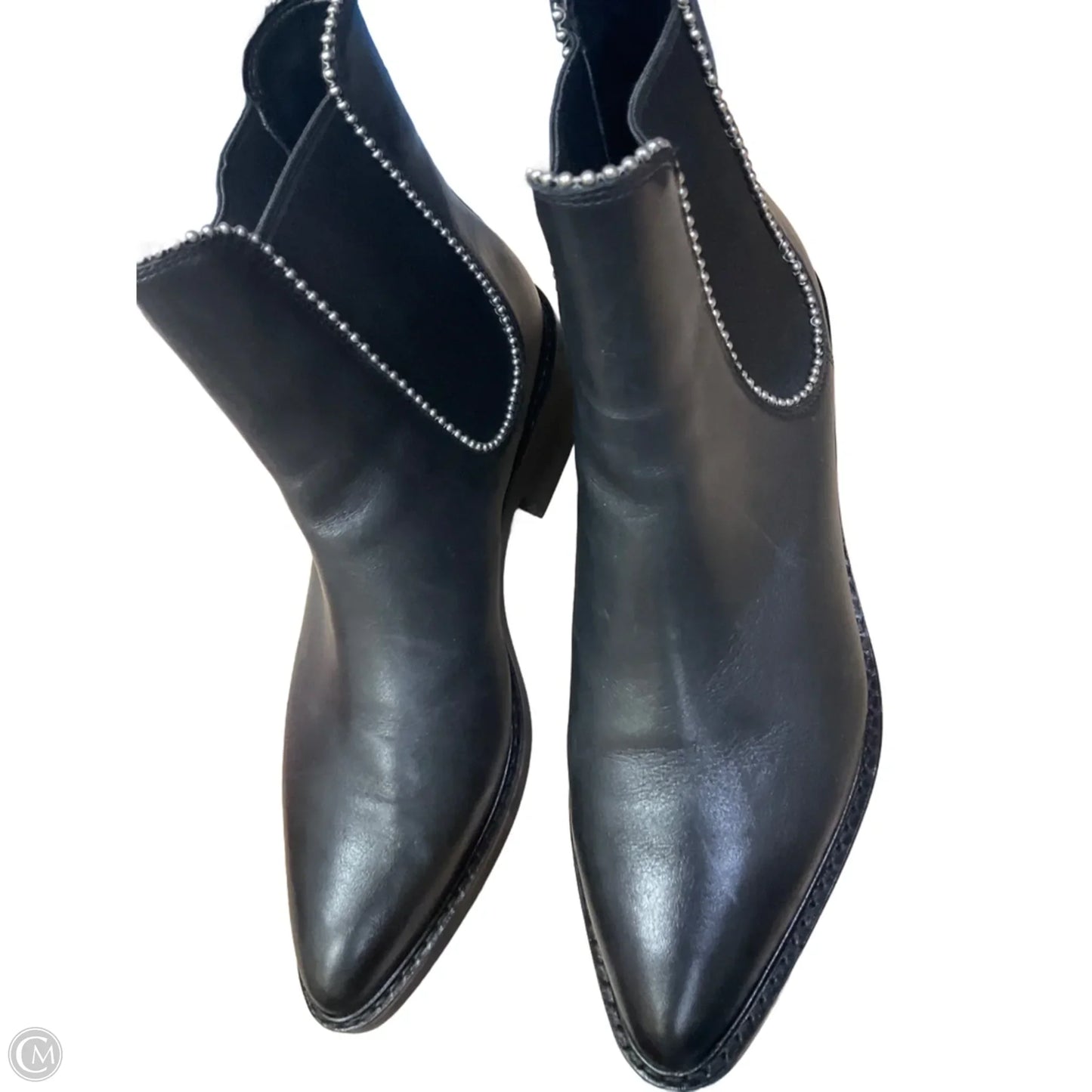 Boots Designer By Coach In Black, Size: 9.5