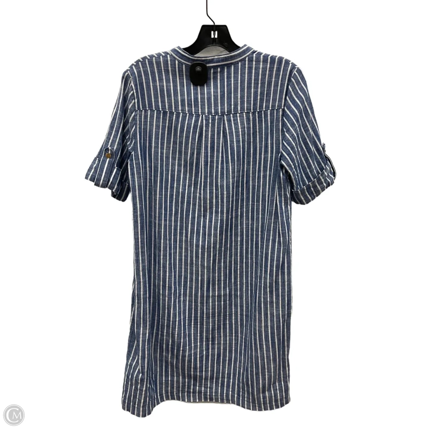 Dress Casual Midi By Anne Klein In Striped Pattern, Size: 6