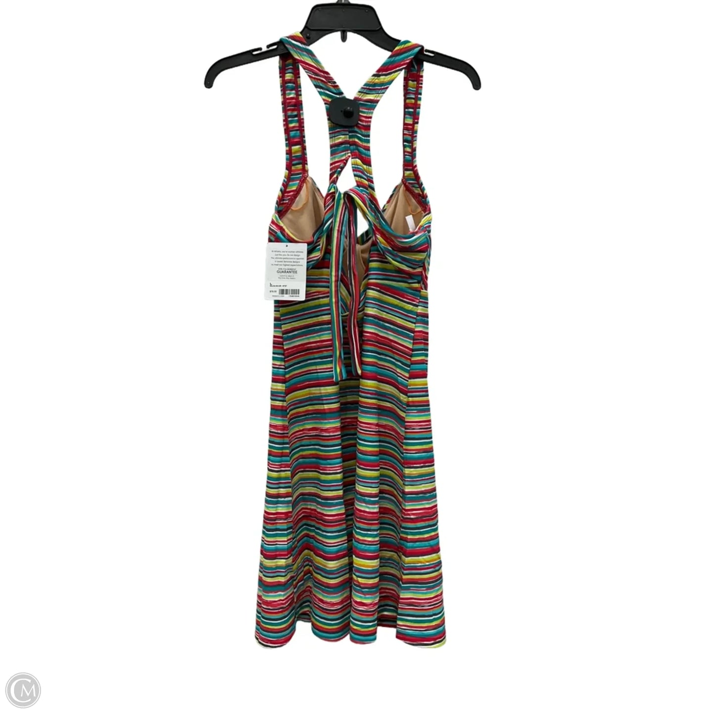 Athletic Dress By Athleta In Striped Pattern, Size: L