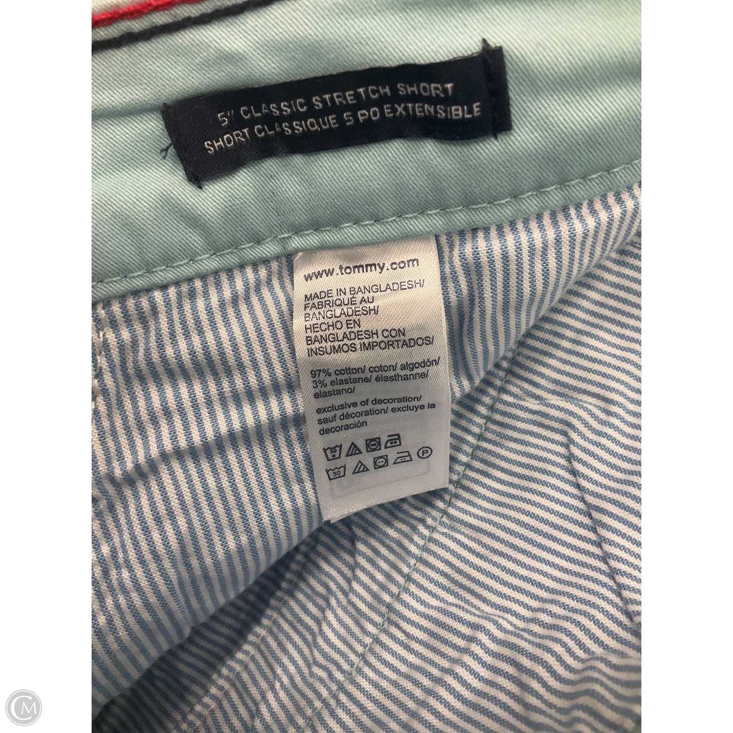 Shorts By Tommy Hilfiger In Blue, Size: 14