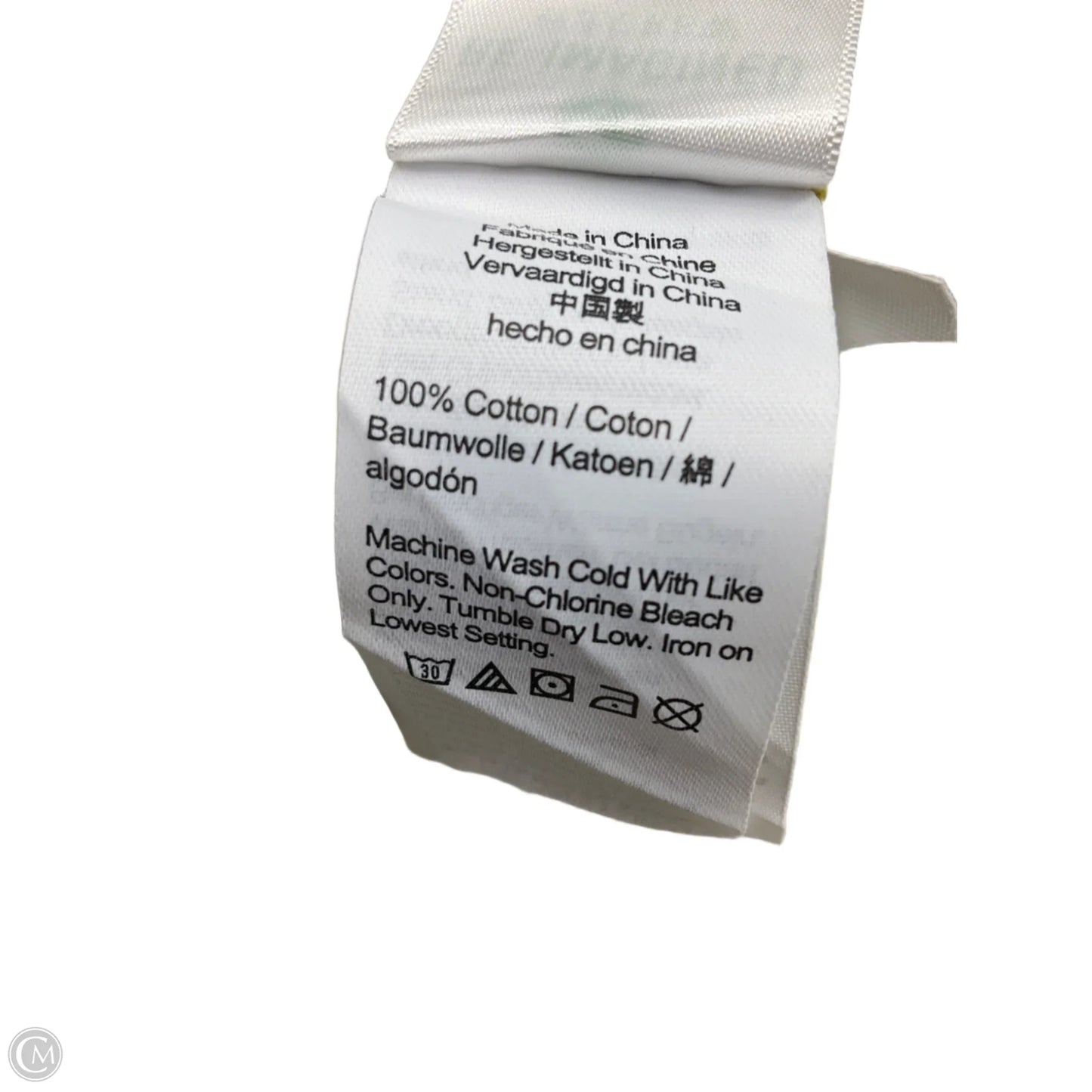 Blouse Long Sleeve By J. Crew In Yellow, Size: 20